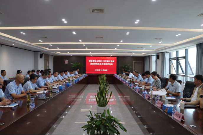 公司召開黨建工作例會